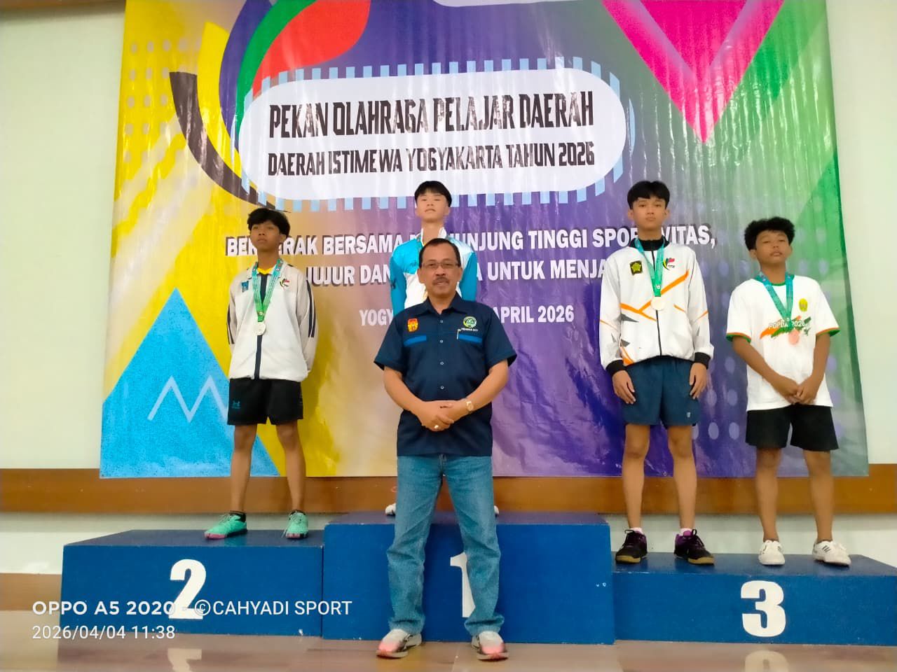 Siswa MTsN 9 Bantul Raih Medali Perunggu pada POPDA DIY 2026